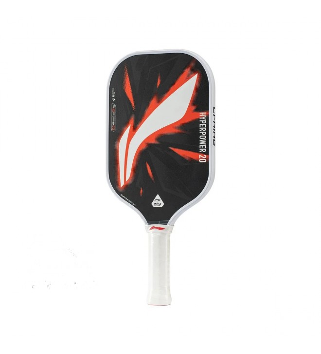 LI-Ning Pickleball Paddle HYPERPOWER 20 - Black/White